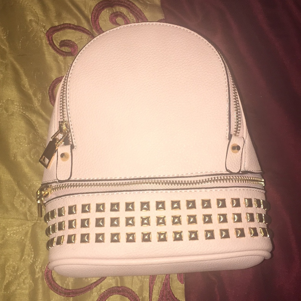 Baby pink backpack